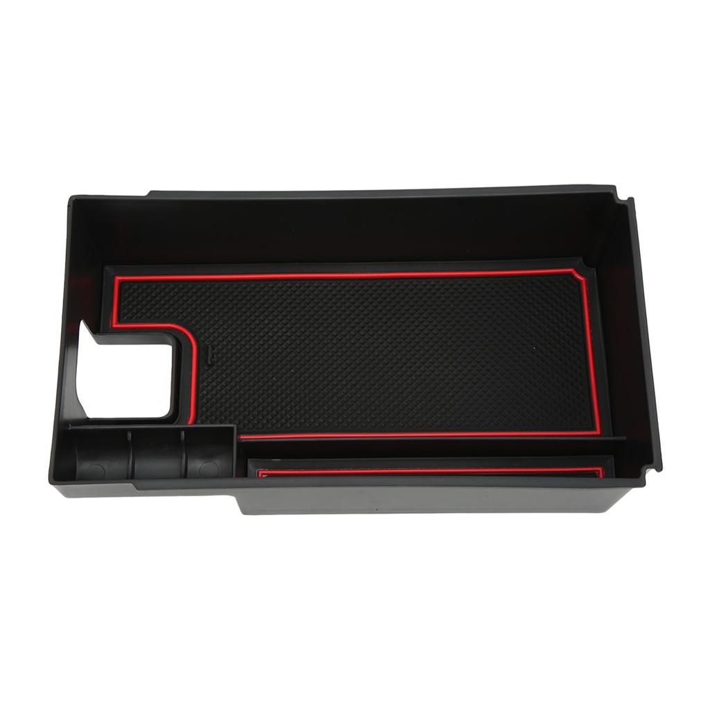 Organizador de Console Central Caixa de Armazenamento de Apoio de Braço com Almofada de Borracha Antiderrapante Substituição para HARRIER