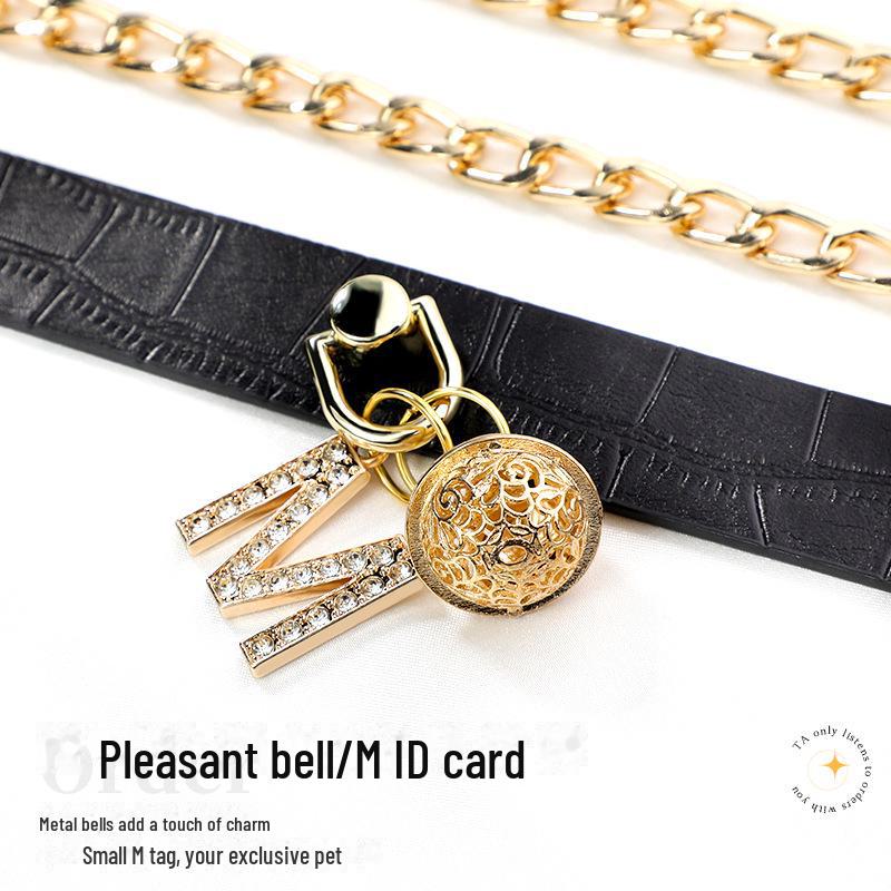 Gold-Plated Traction Bell Collar: SM Alternative Adult Toys, 100/Box