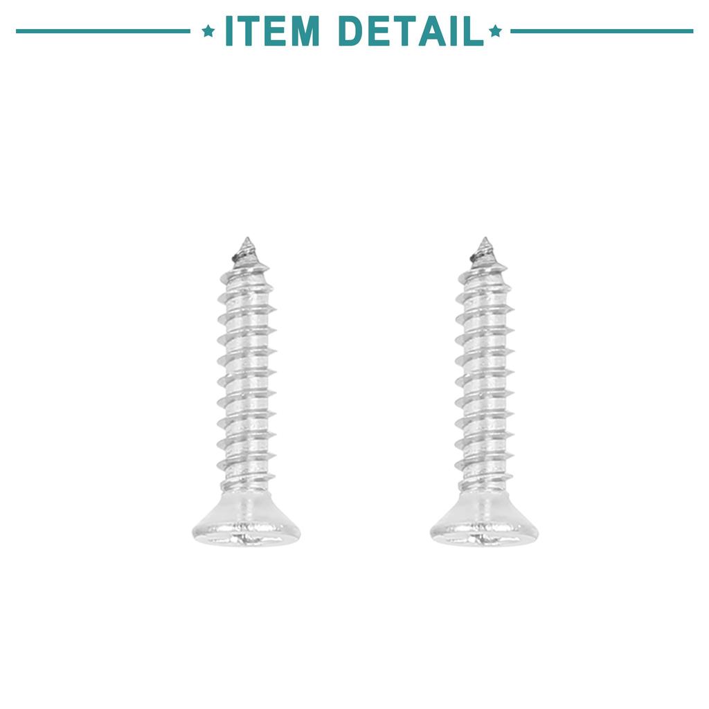 ACROPIX Rope Boat Deck Flag Pole Cleat Hooks 316 Stainless Steel with 4 Mounting Screws 51mm Silver Tone 2pcs