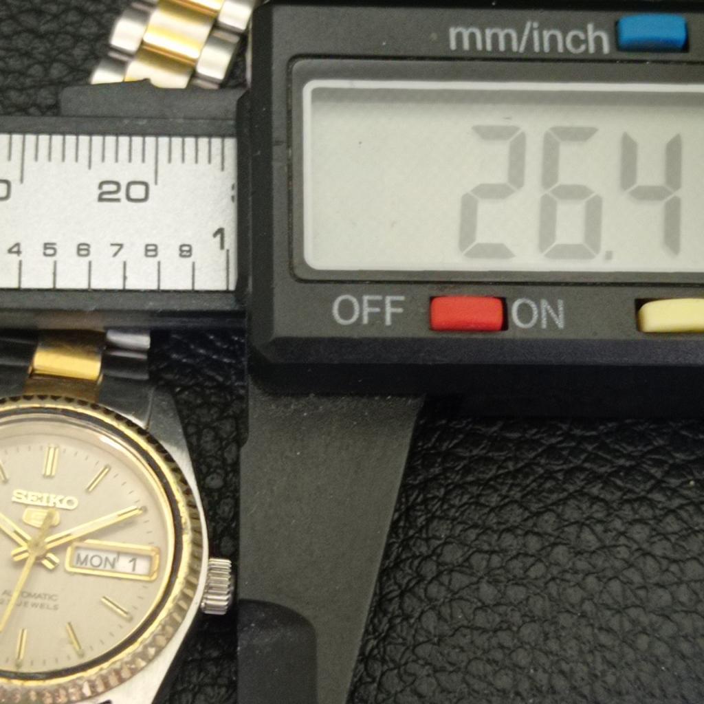 AUTOMATIC VINTAGE SEIKO 5 JAPAN 2906A WOMENS ORIGINAL DIAL WATCH A704250-1