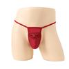 Mini Thong Men'S Penis Pouch Hole Erotic Lingerie Sexy T-Back G-String Bikini Underwear Roleplay Nightwear Front Open Underpant
