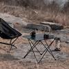 Portable Folding Aluminum Camping Table - Multi-purpose for Picnic, BBQ, and Outdoor Activities.