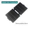 5V 10W ETFE Portable Foldable Solar Charging Panel USB/Type-C Output Foldable Solar Bag Fast Charging for Power Bank Phone