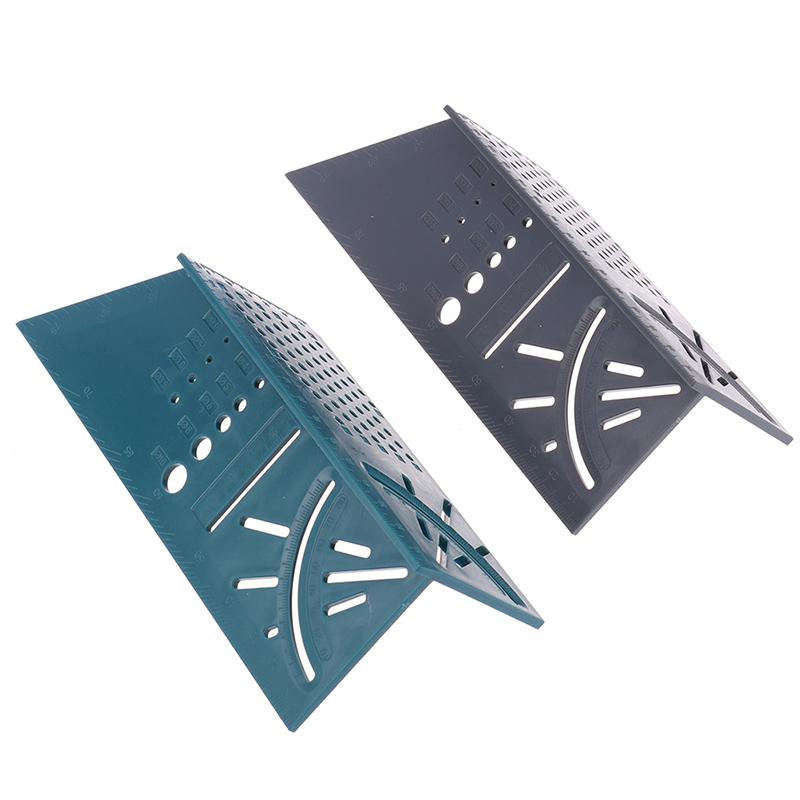 3D-Holzbearbeitungslineal Gehrungswinkelmesslehre Quadratisches Messwerkzeug Neu