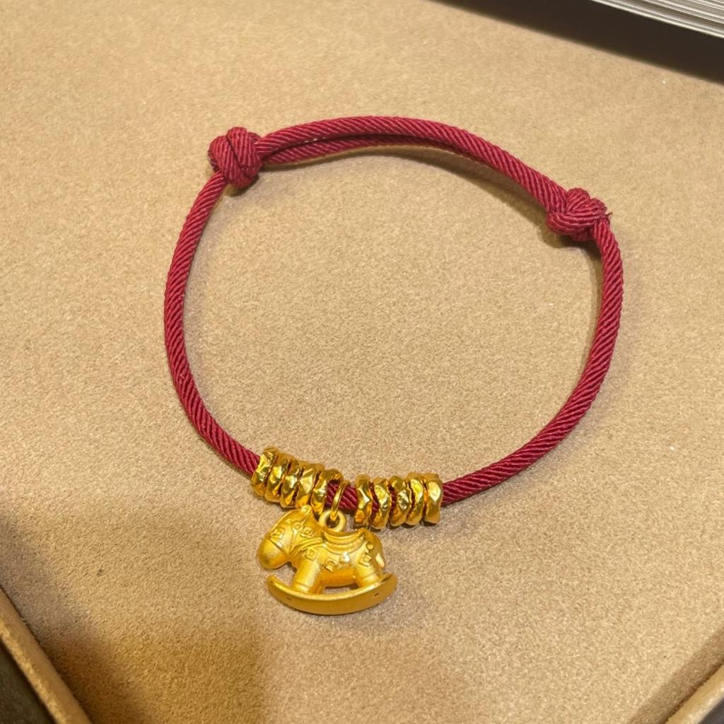 Hot Selling Zodiac Horse Bracelet Women's Light Luxury Niche Red Bracelet Temperament Versatile Bracelet