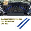 For BMW F30 F20 1 2 3 4 Series Grill Bar V Brace Front Grille Trim Strips Cover