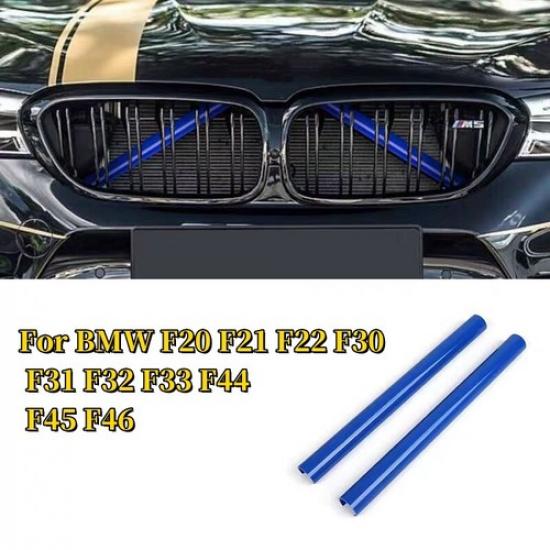 For BMW F30 F20 1 2 3 4 Series Grill Bar V Brace Front Grille Trim Strips Cover