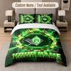 Custom Bedding Set Werder Bremen FC Pattern, Print Name Text 1 Duvet Cover plus 2 Pillowcases Home Textile