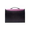 @ Plastic File Folder Expanding Bag With Handle Pink & Black Colour H971 MJ-551-60%OFF