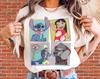 Vintage Disney Lilo and Stitch Characters Retro 90s Shirt | Lilo | Stitch | Jumba | Pleakley | Gantu Shirt | Unisex Adult Kids Shirt R917