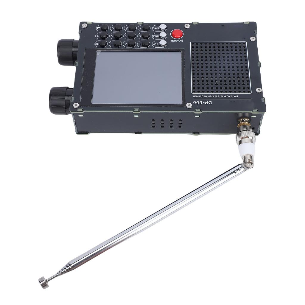 Full Band Radio FM LW MW SW Shortwave Radio 2.8 Inch Resistive Touch LCD Color Screen Portable High Sensitivity Travel Radio