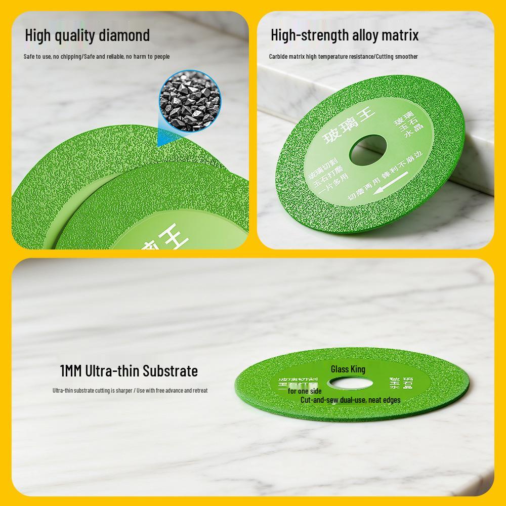 Diamond Saw Blade for Ceramic Tile, Rock Slab, and Glass Cutting