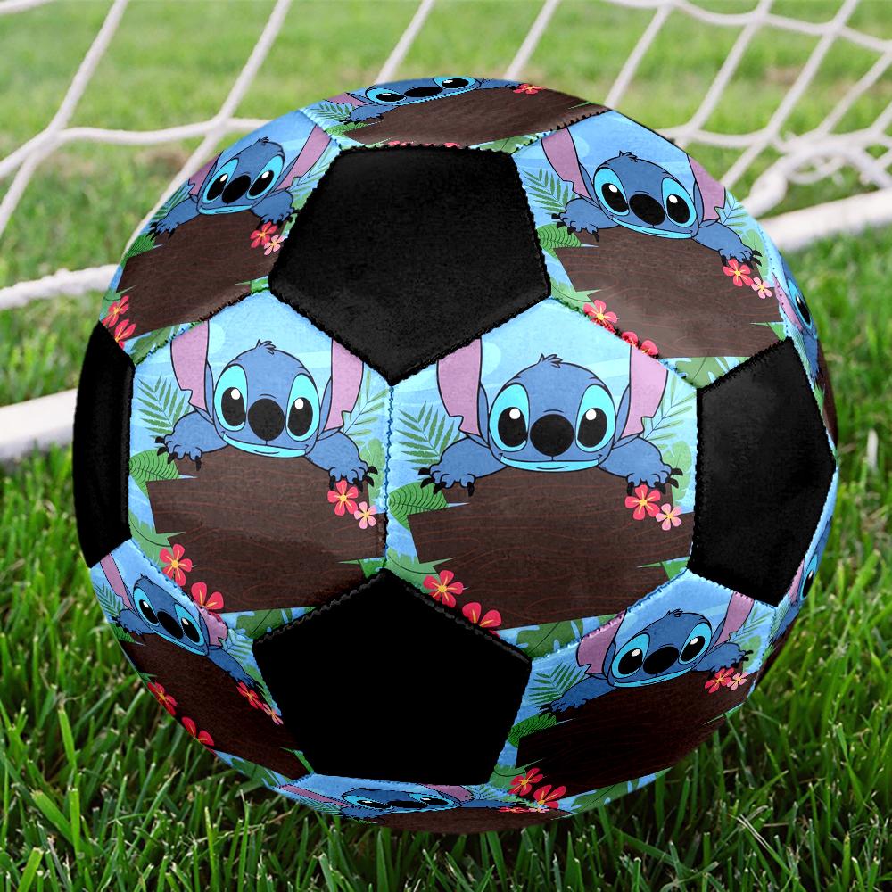 Stitch Theme Size 5 Soccer Ball, Suitable for Both Indoor and Outdoor Matches, a Gift Suitable for Everyone.