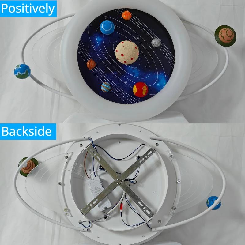 Creative Children's Room LED Ceiling Light Minimalist Bedroom Planet Ceiling Light Modern Home Decoration Bedroom Lighting