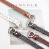 Belt Love Buckle Simple Versatile Hollow Fashion Personalized Jeans Belt Women