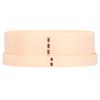 Wood Color Bento Box Oval Shape Sushi Lunch Box Food Storage Container for Student Adult