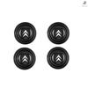 ALO2   Car Sticker Soft Flexible Silicone 4PCS Car Door Shock-Absorbing Protective Stickers No Deformation Anti-Bump For CITROEN Series