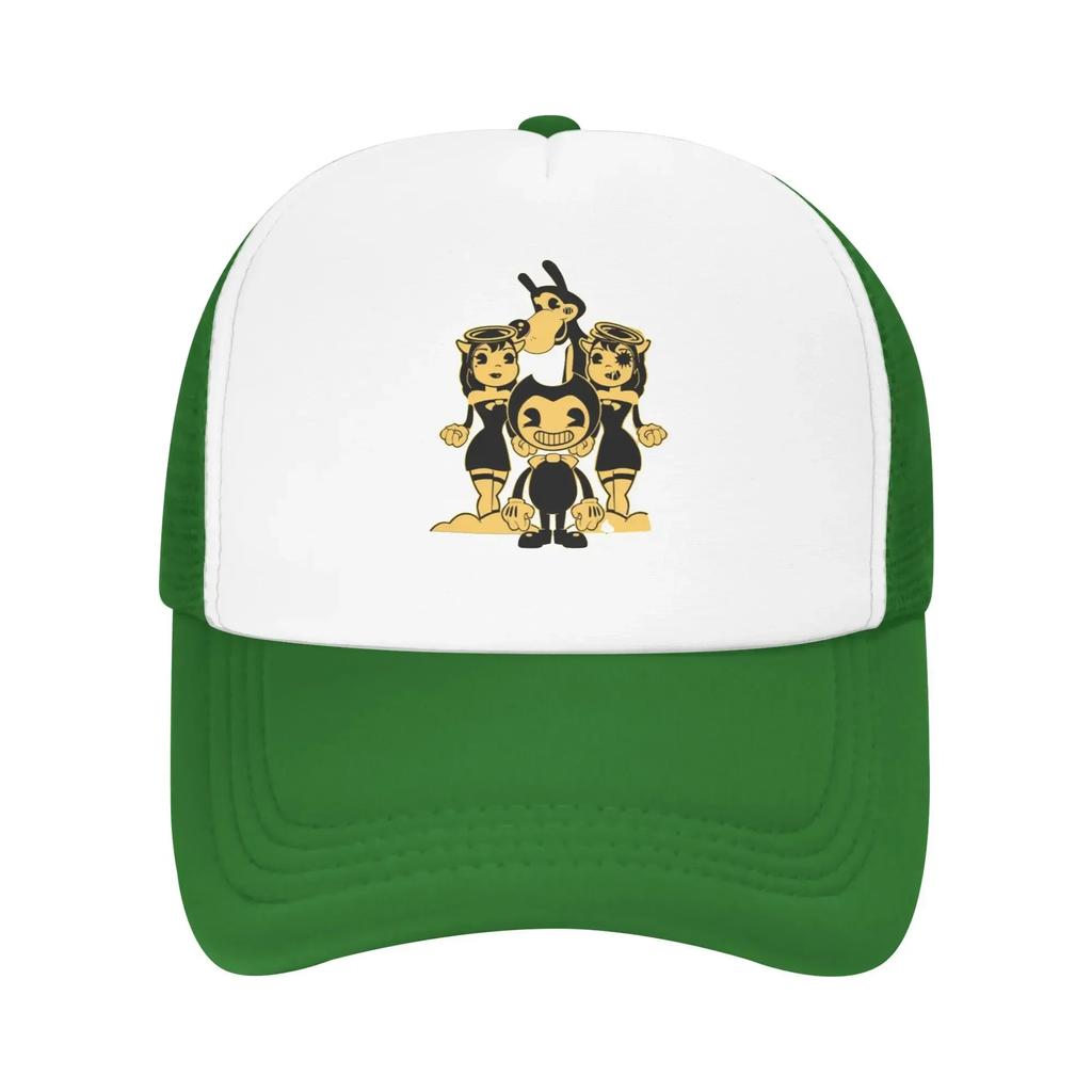 Games Famlily Bendys Pool Party Mesh Baseball Caps Women  High-end Female Beach Dad Hat Peaked Cap