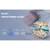 Seaside Wave Wall Clock 10 Inch Battery Operated Ocean Tropical Beach Sunset Dusk Blue Summer Hawaii Clock Silent Non-Ticking Modern Clocks