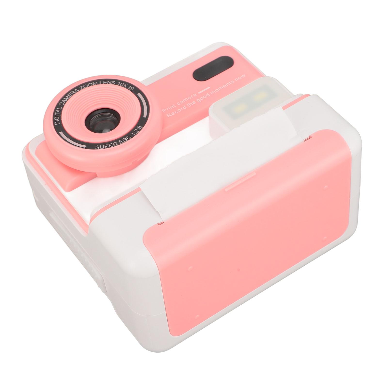 

Print Camera 1080P HD 48MP Dual Lens 2.4 Inch Screen Photo Video Camera 16X Digital Zoom Flash Timing Function