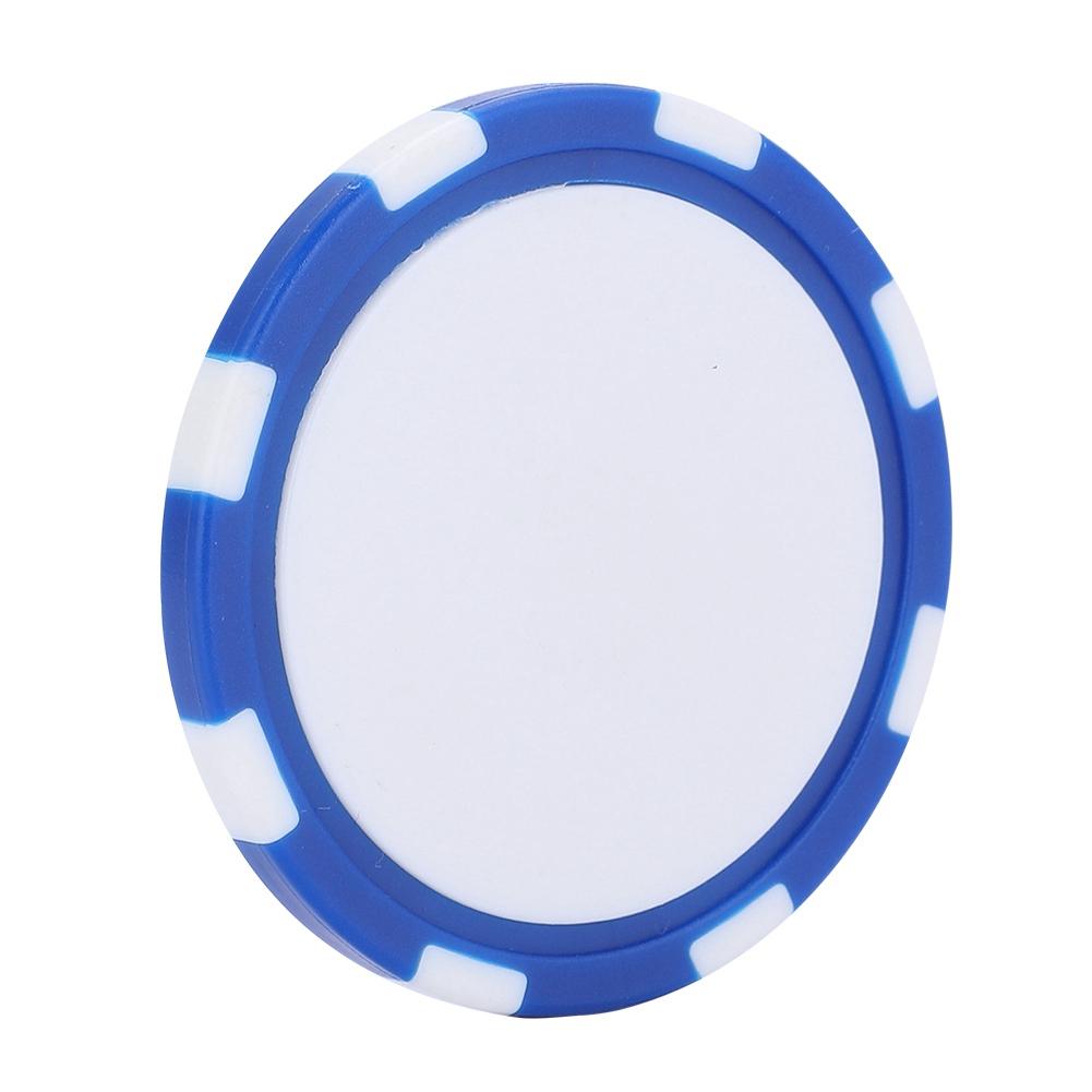 Lightweight Golf Marker Level Ball Marker Durable ABS Golf Poker Chip Golfer Gift Blue