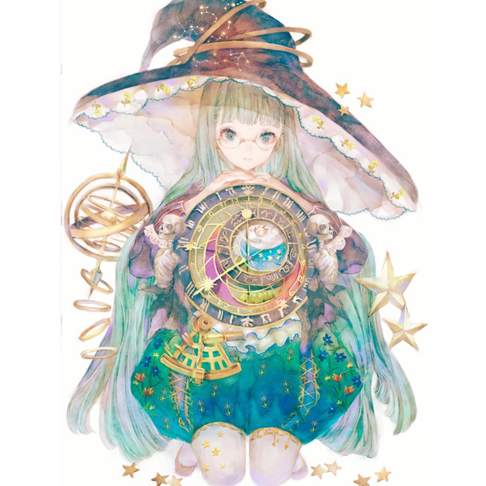 Full Round Mosaic Diamond Embroidery Sailor Moon 5D DIY Diamond Painting Cross Stitch Home Decoration Painting Kits