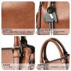 BUKESIYI Sling Shoulder Hand Crossbody Shoulder Mini PU JP77139 Women's Bag, Bag, Pochette, Handbag, Bag, Tote, Leather, Brown,