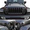Locking Hood Latch for Jeep Wrangler JL JK 2007-2017 Black Steel Hood Catches Kit for Passenger and Driver Side Accessories