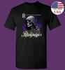 Grim Reaper Rampages Graphic Print T-shirt