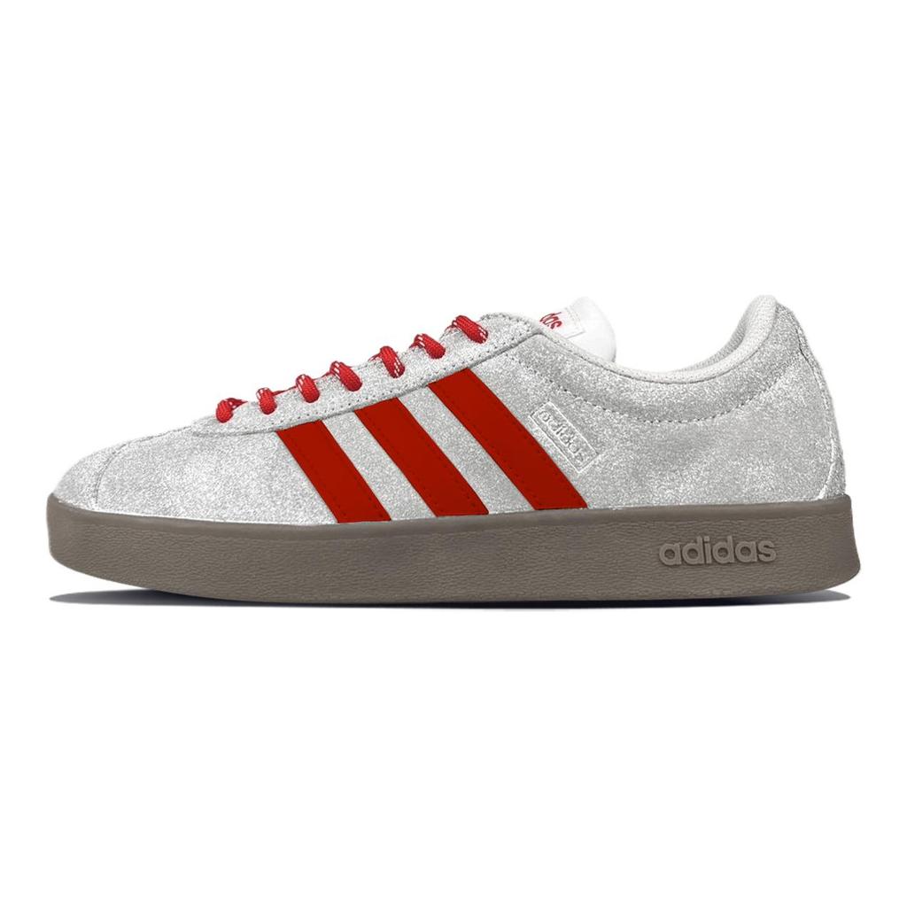 Adidas VL COURT 2.0 Slip Resistant Abrasion Resistant Slip Resistant Abrasion Resistant Low top Skateboard Shoes Unisex HQ1802(Team401-)