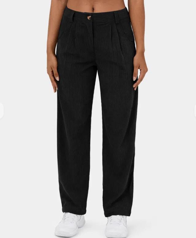 Damen Cordhose mit hohem Bund und geradem Bein - Herbst 2025 Kollektion