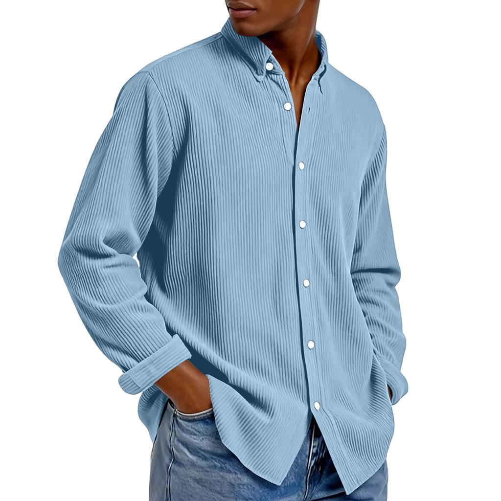 Men Up Casual T Shirt Long Sleeve Loose Fit Tops Fall Fashion Regular Fit Cardigan Tops