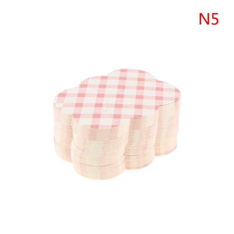 

50 шт. заколки для волос, заколки для волос, крафт-бумага, форма облака, дисплей, упаковка, бирки