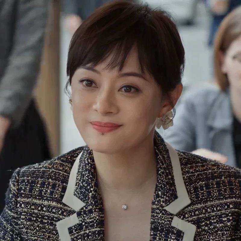 Zircon Round Pendant Necklace Women's Simple Clavicle Chain Temperament Necklace