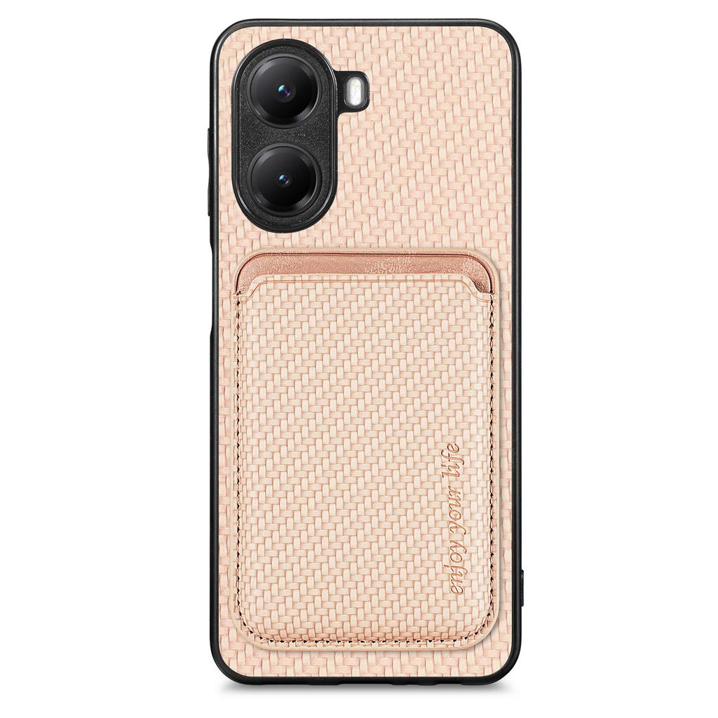 For Xiaomi Poco X7 Pro 5G/Xiaomi Redmi Turbo 4 5G Case Magnetic Detachable Card Holder Phone Back Cover