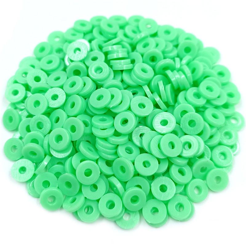 

200 шт. 6 мм однотонные акриловые плоские круглые бусины в стиле бохо, свободные бусины для браслетов, ожерелий, изготовления ювелирных изделий