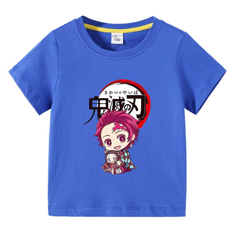 Ghost Killing Blade New Around No One Lang You Dou Tan Zhilang Anime Cotton Cartoon Print New Unisexs and Womens Tshirts