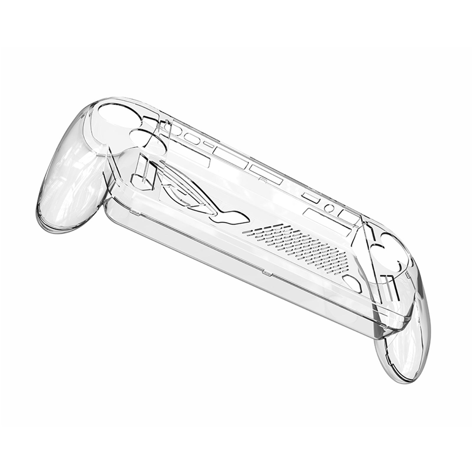

Transparent Handheld Game Console Case Shockproof Anti Slip Protective Cover Ergonomic Soft Host Shell for ROG Xbox Ally X