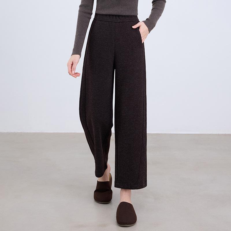

Fashionable Slimming Scythe Pants for Petite Figures - Autumn/Winter 2025 Plus Velvet Straight Leg S / 26 [Recommended for 5-95 lbs]
