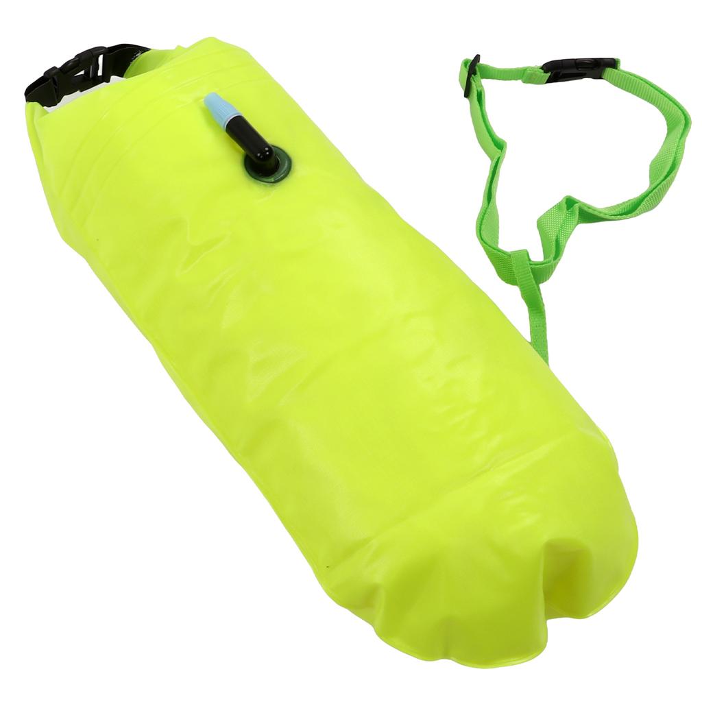 Swimming Buoy Open Water Swim Bubble Safety Float Bag High Visibility for Outdoor Water Sports