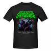 Unisex Was wir im Schatten tun 2024 Trendiges T-Shirt Vintage Große Größe Baumwolle Rundhals Maßgeschneiderter Ärmel Unisex T-Shirt