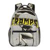 80S The Cramps Band Bad Music For Bad People Student Backpack School Bag Hiking Daypack for Boys Girls Bookbag Shoulder Bags