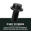 2610000050 Blade Nut Bolt, Circular Saw Replacement for Skil Blade Bolt HD77, HD77-72, HD77M, SHD77, Bosch 1677M, 1677MDT, 1677C-100 Reverse Threaded