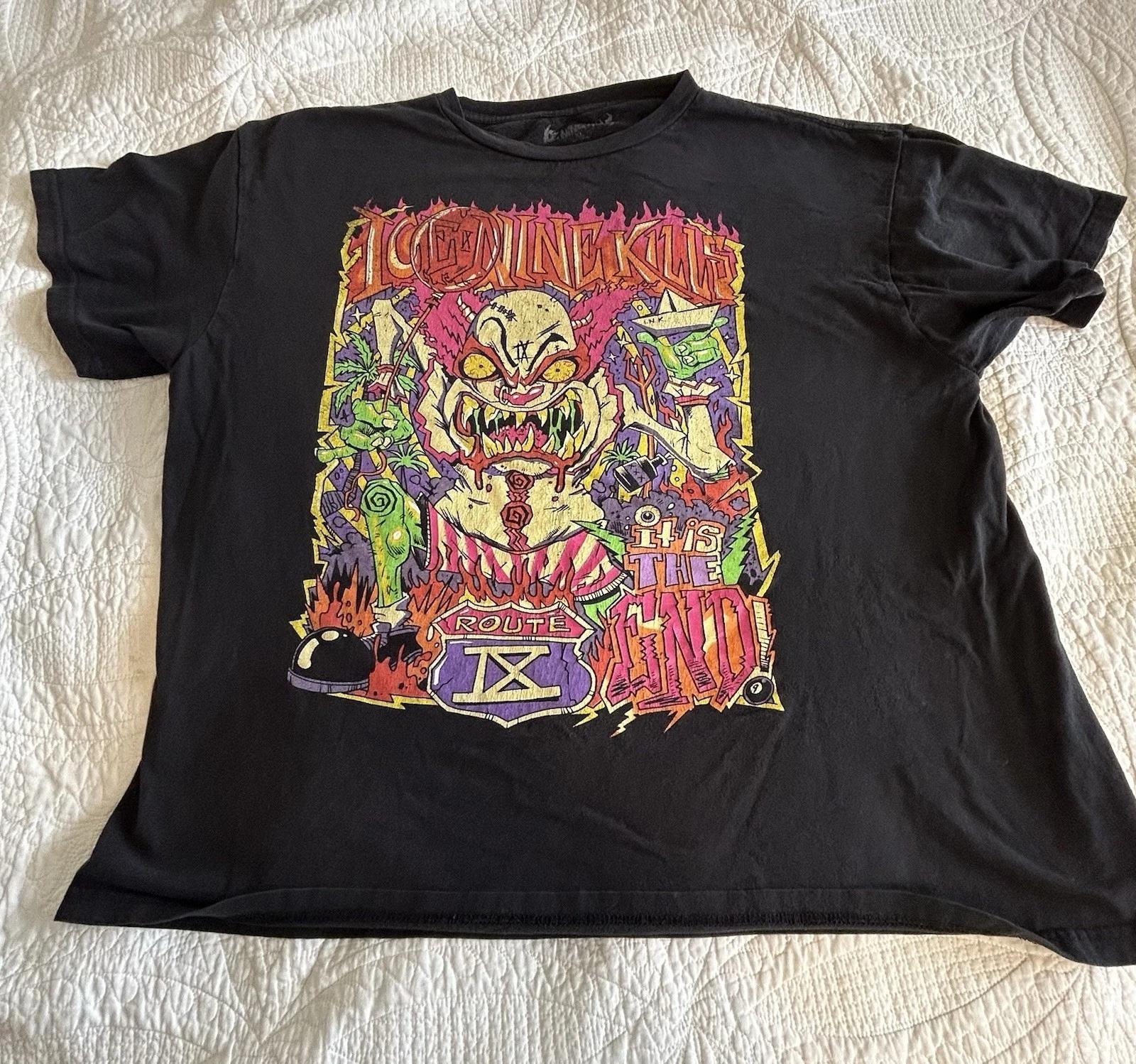 

Classic Ice Nine Kills Band It Is The End 100% Cotton T-shirt Mens Tees Top S to 5XL 2F1475 2XL