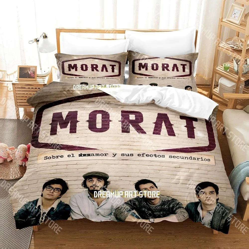 Morat Bedding Set Single Twin Full Queen King Size Bed Set Adult Kid Bedroom Duvetcover Sets Hip Hop Anime Bed Sheet Set