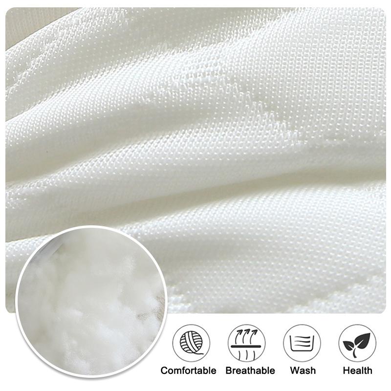 Cervical Orthopedic Neck Pillow Help Sleep Spa Memory Pillows Protect For Neck Breathable Comfortable Solid Color For Sleeping