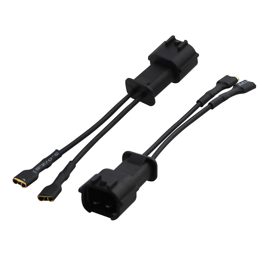 

Car Speaker Hore Socket Wire for Hyundai Tucson Elantra Santa Fe I30 for Kia Carnival Rio Sportage Forte 2017+ Stereo Harness чёрный