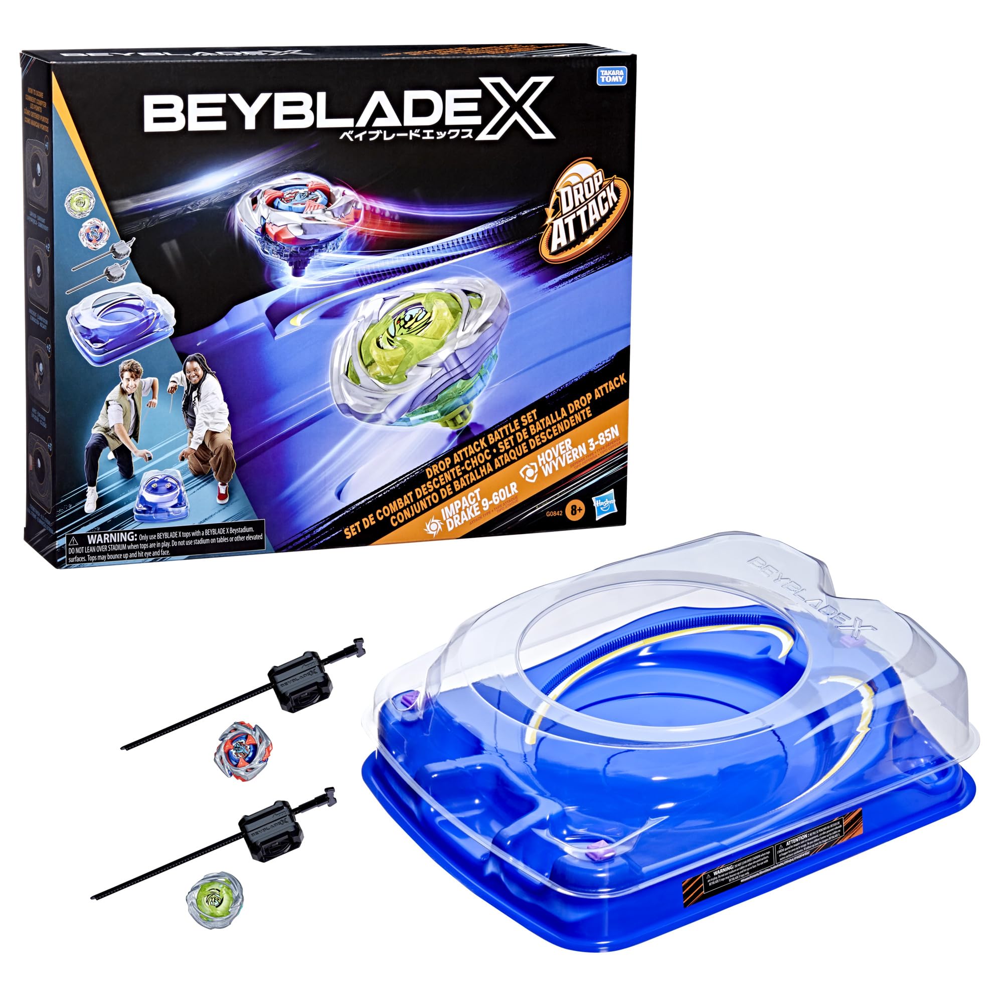 Beyblade X Kritiena uzbrukuma kaujas komplekts