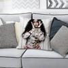 SSZA SOS Singer Various Sizes Square Pillow Case For Car Home Bedchamber Decor Custom Valentine Gift