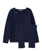 Biteoseljeu [Set] Essential V-Neck Knit & Shawl - 7 Colors